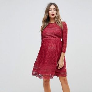 ASOS Maternity Premium Lace Dress 💃